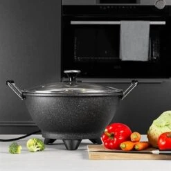 Princess Wok électrique 7 L 1400 W 01.162389.01.001 -Fournitures De Cuisine 718001 2 2 Wok electrique 7 L 1400 W 01 162389 01 001 Princess