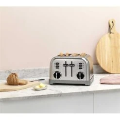 Cuisinart Toaster 4 Tranches Inox CPT180E -Fournitures De Cuisine 71859 2 2 Toaster 4 tranches Inox CPT180E Cuisinart