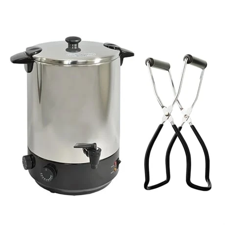 Lot Stérilisateur Inox 28L Et Pince à Bocal 3 Lot Stérilisateur Inox 28L Et Pince à Bocal