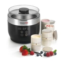 Lot De 4 Pots Pour Yaourtière Fromagère 5 Lot De 4 Pots Pour Yaourtière Fromagère -Fournitures De Cuisine 719007 1 1 Lot de 4 pots pour yaourtiere fromagere Naturamix