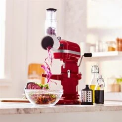 KitchenAid Tranchoir Et Râpes Cylindre 5KSMVSA Pour Robot Artisan -Fournitures De Cuisine 72107 2 3 Tranchoir et rapes cylindre 5KSMVSA pour robot Artisan Kitchenaid