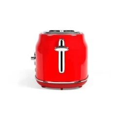 LIVOO Grille Pains Retro 2 Fentes DOD181R -Fournitures De Cuisine 728016 2 2 Grille pains retro 2 fentes DOD181R Livoo