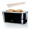 Set Grille-pain Cool Touch 2 Tranches Et Pince à Toast En Bois -Fournitures De Cuisine 729023 0 1 Set grille pain cool touch 2 tranches et pince a toast en bois