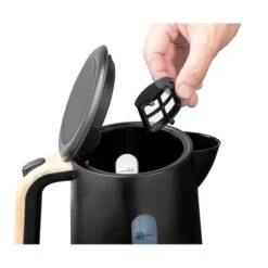 Bestron Kit Petit-déjeuner Noir Et Bois : Bouilloire, Grille-pain Et Cafetière à Filtre -Fournitures De Cuisine 729024 4 1 Kit petit dejeuner noir et bois bouilloire grille pain et cafetiere a filtre Bestron