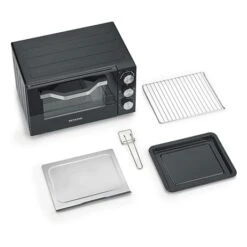 SEVERIN Mini Four Noir 20 L 1380 W TO2070 -Fournitures De Cuisine 740037 2 1 Mini four noir 20 L 1380 W TO2070 Severin