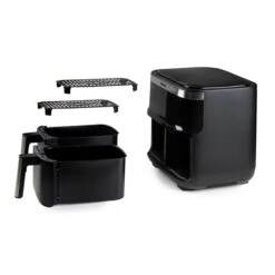 Domo Déli Fryer Double Fry Zone 2 X 4L -Fournitures De Cuisine 740074 3 1 Deli Fryer double fry zone 2 x 4L Domo