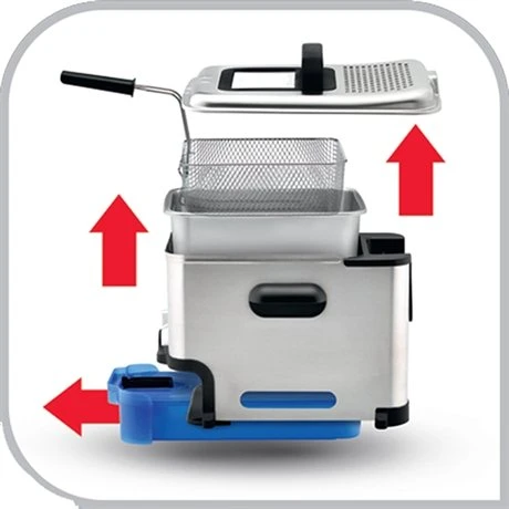 Friteuse Semi-pro Oleo Clean Inox FR804000 6 Friteuse Semi-pro Oleo Clean Inox FR804000 – Image 4