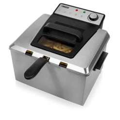 Princess Friteuse 5 L - Habillage En Acier -Fournitures De Cuisine 758005 2 2 Friteuse 5 L Habillage en acier Princess