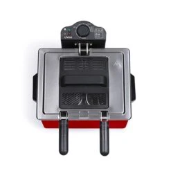 LIVOO Friteuse Rouge 5 L DOC241 2000 W -Fournitures De Cuisine 758007 3 2 Friteuse rouge 5 L DOC241 2000 W Livoo