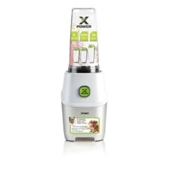 Domo Blender Xpower Et 3 Bouteilles 1000 W DO700BL -Fournitures De Cuisine 760074 4 1 Blender Xpower et 3 bouteilles 1000 W DO700BL Domo