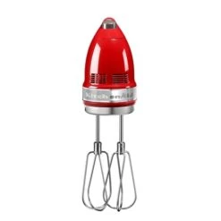 KitchenAid Batteur à Main 9 Vitesses Empire 85 W 5KHM9212EER Rouge -Fournitures De Cuisine 760096 4 3 Batteur a main 9 vitesses empire 85 W 5KHM9212EER rouge Kitchenaid