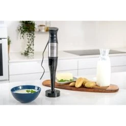 Taurus Mixeur Plongeant Acier Inoxydable 1200 W 1L -Fournitures De Cuisine 760350 4 2 Mixeur plongeant acier inoxydable 1200 W 1L Taurus