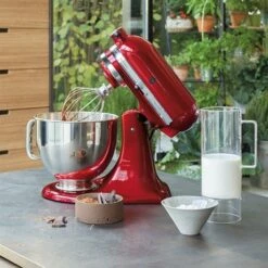 KitchenAid Robot Artisan Rouge Empire 5KSM175PS Avec Accessoires Supplémentaires -Fournitures De Cuisine 761001 4 5 Robot artisan Rouge Empire 5KSM175PS avec accessoires supplementaires Kitchenaid