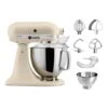 KitchenAid Robot Artisan Crème 5KSM175PS Avec Accessoires Supplémentaires -Fournitures De Cuisine 761003 0 6 Robot artisan creme 5KSM175PS avec accessoires supplementaires Kitchenaid