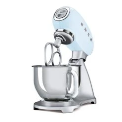 Smeg Robot Sur Socle Bleu Azur 800 W SMF02PBEU -Fournitures De Cuisine 761040 2 1 Robot sur socle Bleu azur 800 W SMF02PBEU Smeg