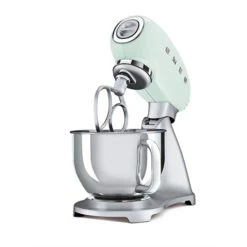Smeg Robot Sur Socle Vert D'eau 800 W SMF02PGEU -Fournitures De Cuisine 761041 2 1 Robot sur socle vert d eau 800 W SMF02PGEU Smeg