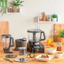 Moulinex Robot Double Force 1000 W FP821811 Noir 7 Moulinex Robot Double Force 1000 W FP821811 Noir -Fournitures De Cuisine 761058 1 2 Robot double force 1000 W FP821811 noir Moulinex