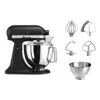 KitchenAid Robot Pâtissier Artisan à Tête Inclinable 4,8 L 300 W Noir Truffe 5KSM175PSEBK -Fournitures De Cuisine 761090 0 2 Robot patissier Artisan a tete inclinable 4 8 L 300 W noir truffe 5KSM175PSEBK Kitchenaid