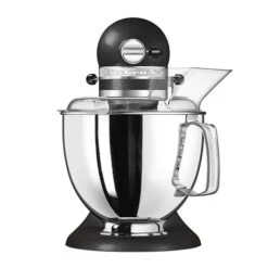KitchenAid Robot Pâtissier Artisan à Tête Inclinable 4,8 L 300 W Noir Truffe 5KSM175PSEBK -Fournitures De Cuisine 761090 3 2 Robot patissier Artisan a tete inclinable 4 8 L 300 W noir truffe 5KSM175PSEBK Kitchenaid