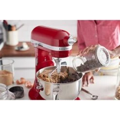 KitchenAid Robot Pâtissier Multifonction Avec Crémaillère Artisan Rouge Empire 500 W 5KSM7580XEER -Fournitures De Cuisine 76121 2 11 Robot patissier multifonction avec cremaillere Artisan rouge empire 500 W 5KSM7580XEER Kitchenaid