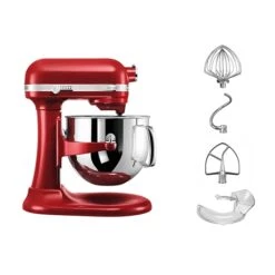 KitchenAid Robot Pâtissier Multifonction Avec Crémaillère Artisan Rouge Empire 500 W 5KSM7580XEER -Fournitures De Cuisine 76121 3 11 Robot patissier multifonction avec cremaillere Artisan rouge empire 500 W 5KSM7580XEER Kitchenaid