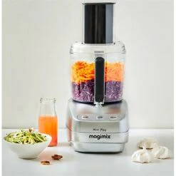 Magimix Robot Multifonctions Le Mini Plus Chrome Mat 18260F 10 Magimix Robot Multifonctions Le Mini Plus Chrome Mat 18260F -Fournitures De Cuisine 76155 3 9 Robot Multifonctions Le Mini Plus Chrome mat 18260F Magimix