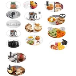 Magimix Robot Multifonction CS 5200 XL PREMIUM Chrome Brillant 1100 W 18715F -Fournitures De Cuisine 76161 3 25 Robot multifonction CS 5200 XL PREMIUM Chrome brillant 1100 W 18715F Magimix