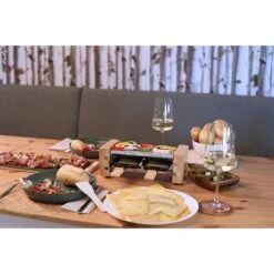 LIVOO Appareil à Raclette Et Grill 2 Personnes 350 W -Fournitures De Cuisine 780150 4 2 Appareil a raclette et grill 2 personnes 350 W Livoo