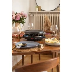 LIVOO Appareil à Raclette 6 Personnes 800 W DOC207 -Fournitures De Cuisine 780180 2 2 Appareil a raclette 6 personnes 800 W DOC207 Livoo