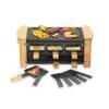 Raclette Grill 6 Poêlons 900 W 2 Raclette Grill 6 Poêlons 900 W -Fournitures De Cuisine 780192 0 1 Raclette grill 6 poelons 900 W Kitchen Chef Professional