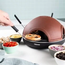 Tristar Pizza Festa - 4 Personnes 900 W PZ-9154 10 Tristar Pizza Festa - 4 Personnes 900 W PZ-9154 -Fournitures De Cuisine 780221 3 1 Pizza Festa 4 personnes 900 W PZ 9154 Tristar