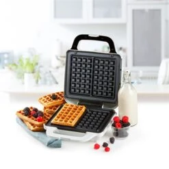 Gaufrier électrique Tasty Waffle 900 W Domo DO9222W -Fournitures De Cuisine 780231 3 1 Gaufrier electrique tasty Waffle 900 W Domo DO9222W Domo