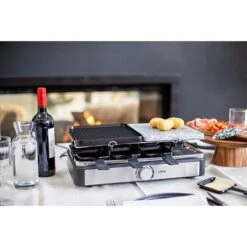 LIVOO Appareil à Raclette 8 Personnes 1400 W -Fournitures De Cuisine 780246 4 2 Appareil a raclette 8 personnes 1400 W Livoo