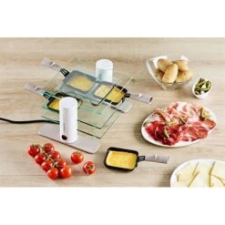 Raclette 4 Personnes Transparence MINERAL -Fournitures De Cuisine 780283 1 1 Raclette 4 personnes Transparence MINERAL Lagrange