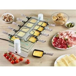 Raclette 10 Personnes Transparence MINERAL -Fournitures De Cuisine 780285 2 2 Raclette 10 personnes Transparence MINERAL Lagrange