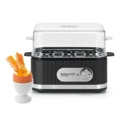 Cuiseur à œufs électrique 6 œufs 400 W Noir -Fournitures De Cuisine 780300 2 1 Cuiseur a ufs electrique 6 ufs 400 W noir Naturamix