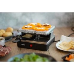 LIVOO Appareil à Raclette 4 Personnes 600 W -Fournitures De Cuisine 784002 4 2 Appareil a raclette 4 personnes 600 W Livoo
