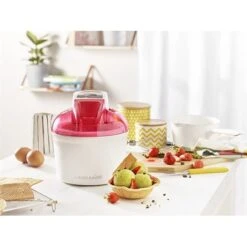 Sorbetière électrique Framboise 1.8 L -Fournitures De Cuisine 784014 3 3 Sorbetiere electrique framboise 1 8 L Lagrange