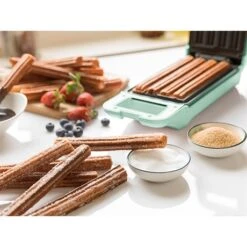 Bestron Lot Appareil à Churros Et Saupoudreuse -Fournitures De Cuisine 789005 3 2 Lot appareil a churros et saupoudreuse Bestron