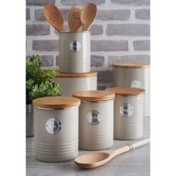 Typhoon Boîte à Thé 1 L Grise -Fournitures De Cuisine 880040 3 3 Boite a the 1 L grise Typhoon