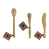 Set 3 Pièces Petit Déjeuner En Bois D'olivier 2 Set 3 Pièces Petit Déjeuner En Bois D'olivier -Fournitures De Cuisine 899000 0 1 Set 3 pieces petit dejeuner en bois d olivier Jean Dubost